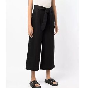 Vince Wide-Leg Pants cotton linen office contemporary‎ minimal